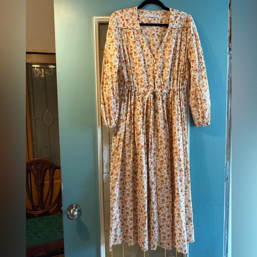 Rare! Delilah Dress in Fall Calico